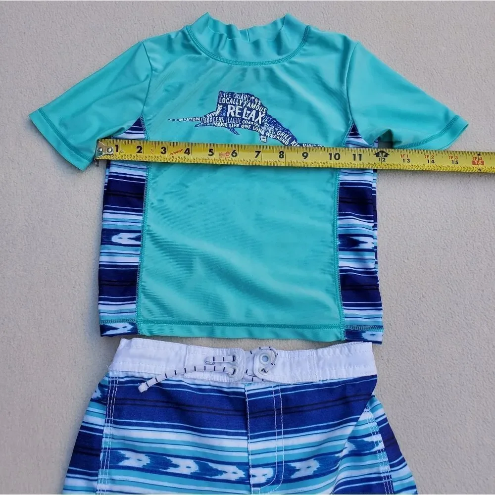 Tommy Bahama swim shirt and shorts set Size 3T